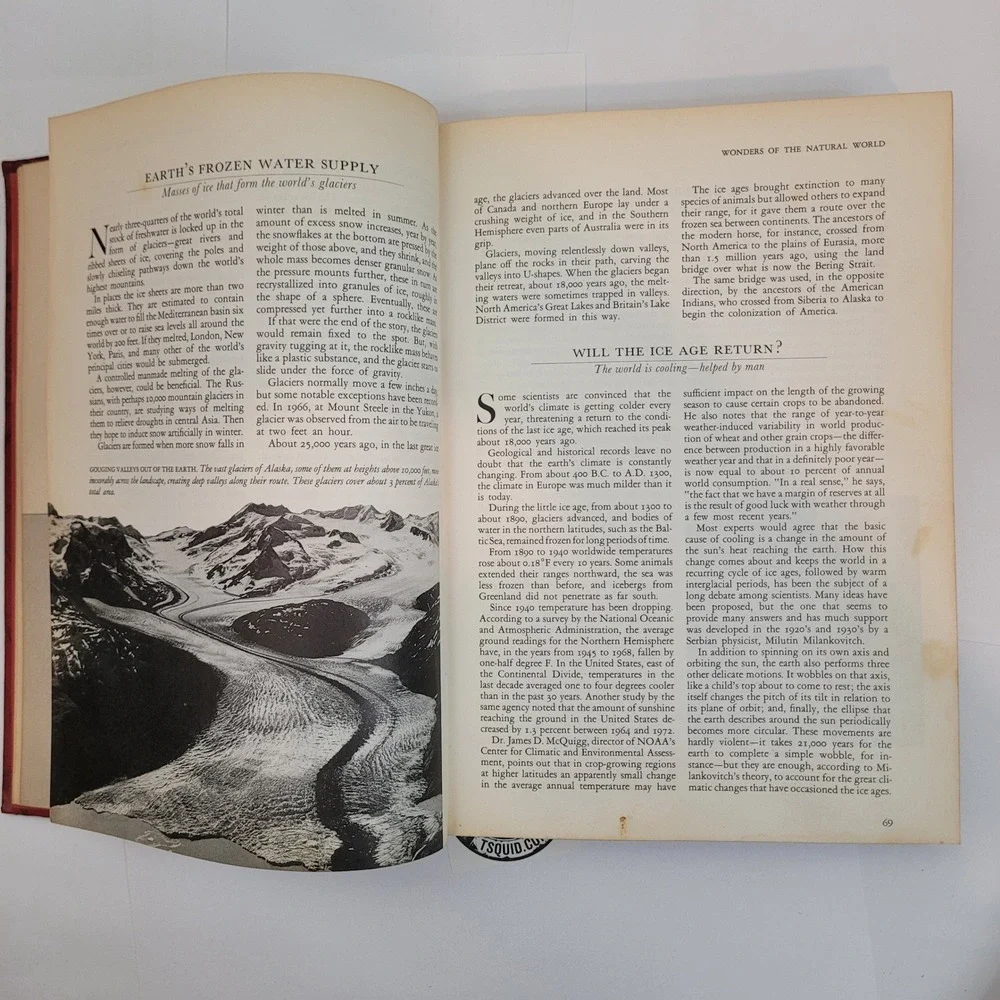 Reader's Digest Strange Stories Amazing Facts Book 1978 Vintage Hardcover Red